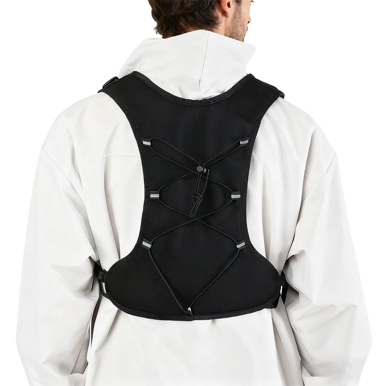 Multi-Pocket Outdoor Vest with Reflective Tape