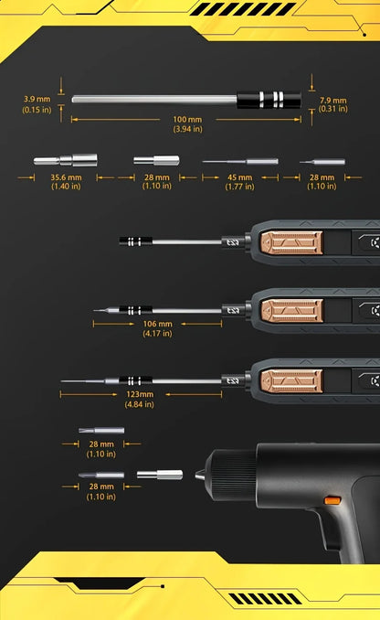 180-in-1 Precision Screwdriver Set with Magnetic Bits
