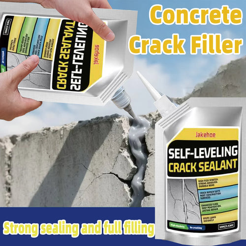 Self-Leveling Concrete Crack Filler - Waterproof