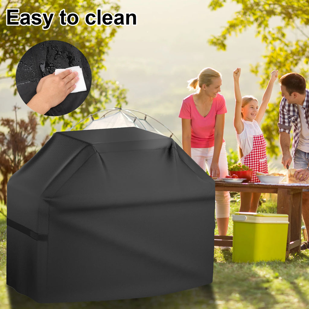 New BBQ Grill Barbeque Cover Anti-Dust Waterproof Heavy Duty Charbroil BBQ Cover Outdoor Rain Protective Barbecue Grill Covers