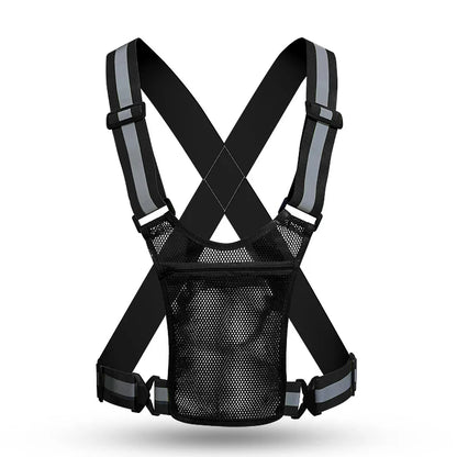 Reflective Strap Vest - Night Running & Cycling Belt