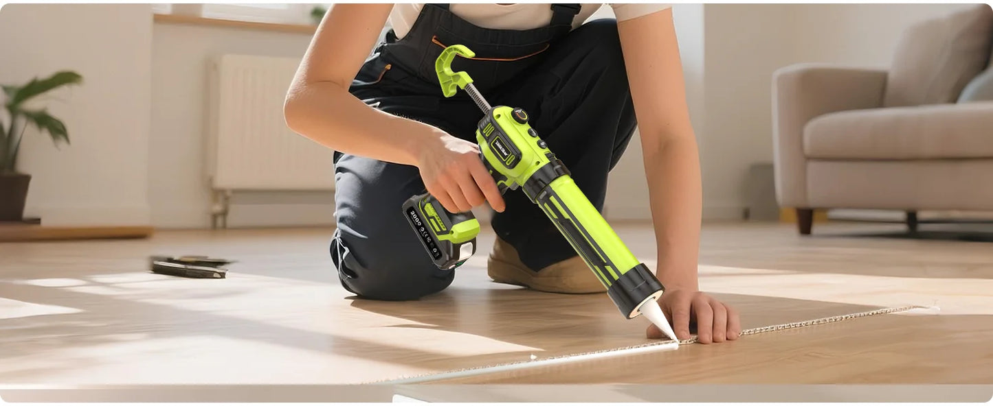 Cordless Electric Caulking Gun for Makita 18V - No Drip