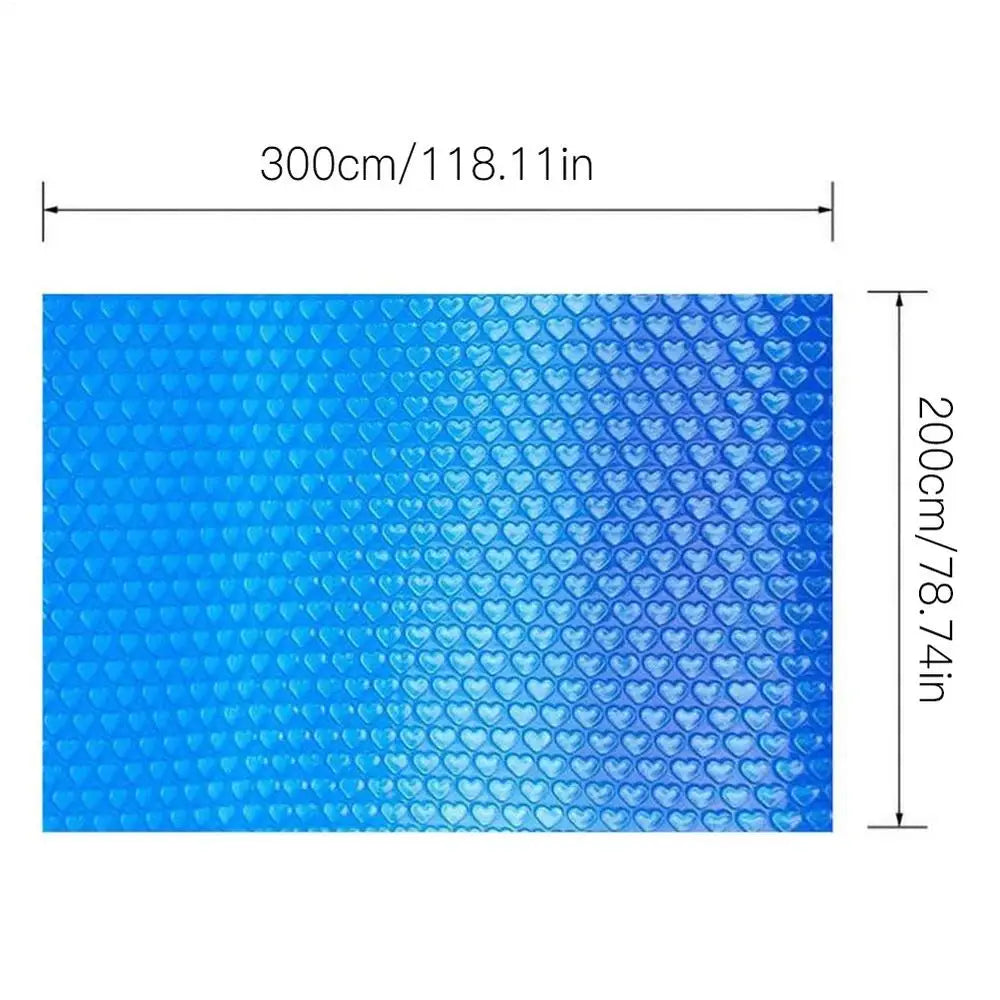 Solar Pool Cover Swimming Pool Bubble Solar Cover Heat Retaining Blanket Wear-resistant Free Cutting Solar Covers For Sun