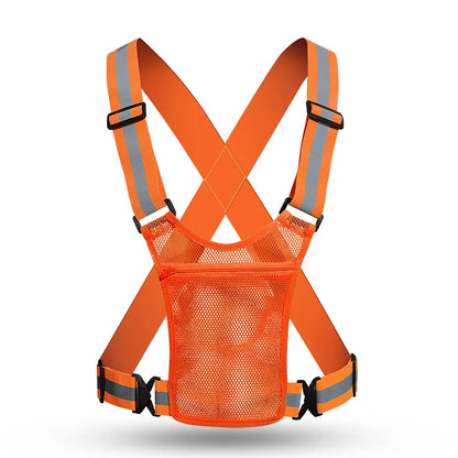 Reflective Strap Vest - Night Running & Cycling Belt