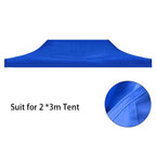 3X3M/2X2M Canopy Top Cover Replacement Four-Corner Tent Cloth Foldable Rainproof Patio Pavilion Replace Gazebo Canopy Top Cover