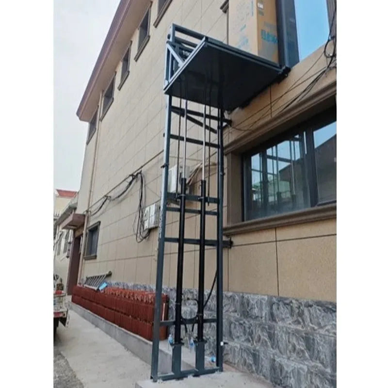 Customizable 2-10m Electric Hydraulic Lift Small Lift Platform Home Factory Warehouse Crane Elevator