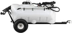 25 Gallon Trailer Broadcast Sprayer - 1.1GPM, 7' Swath