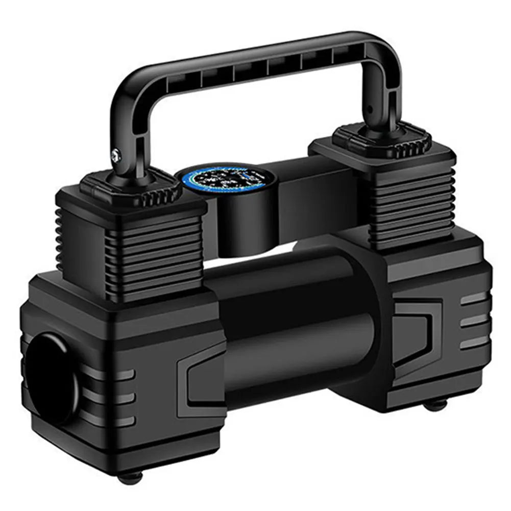 12V Car Tire Inflator with Digital Display & LED