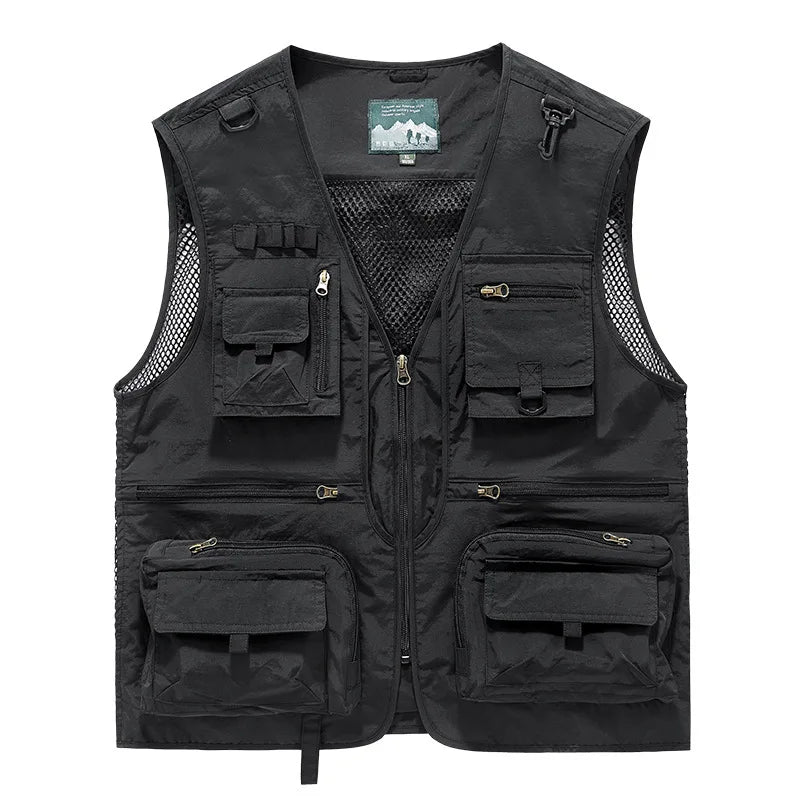 Men's Breathable Multi-Pocket Fishing Vest