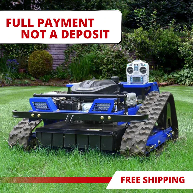 R550 Smart Remote Lawn Mower, 170KG Heavy Machine, 45° Climb Capability, Long Runtime, CE Certified