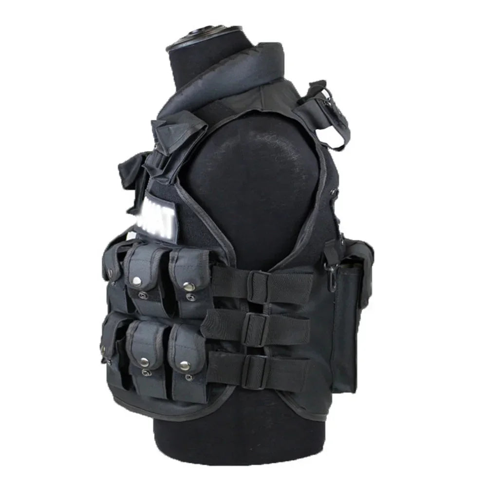 SWAT Multi-Pocket Tactical Vest - CS & Paintball