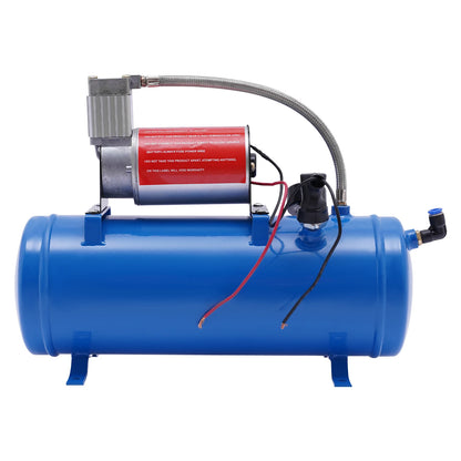 12V Air Compressor 100 PSI with 6L Tank & Air Horn Kit