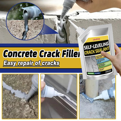 Self-Leveling Concrete Crack Filler - Waterproof