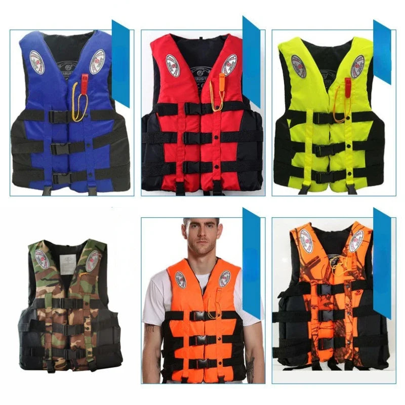 Universal Life Vest S-XXXL - Adult & Kids Water Safety