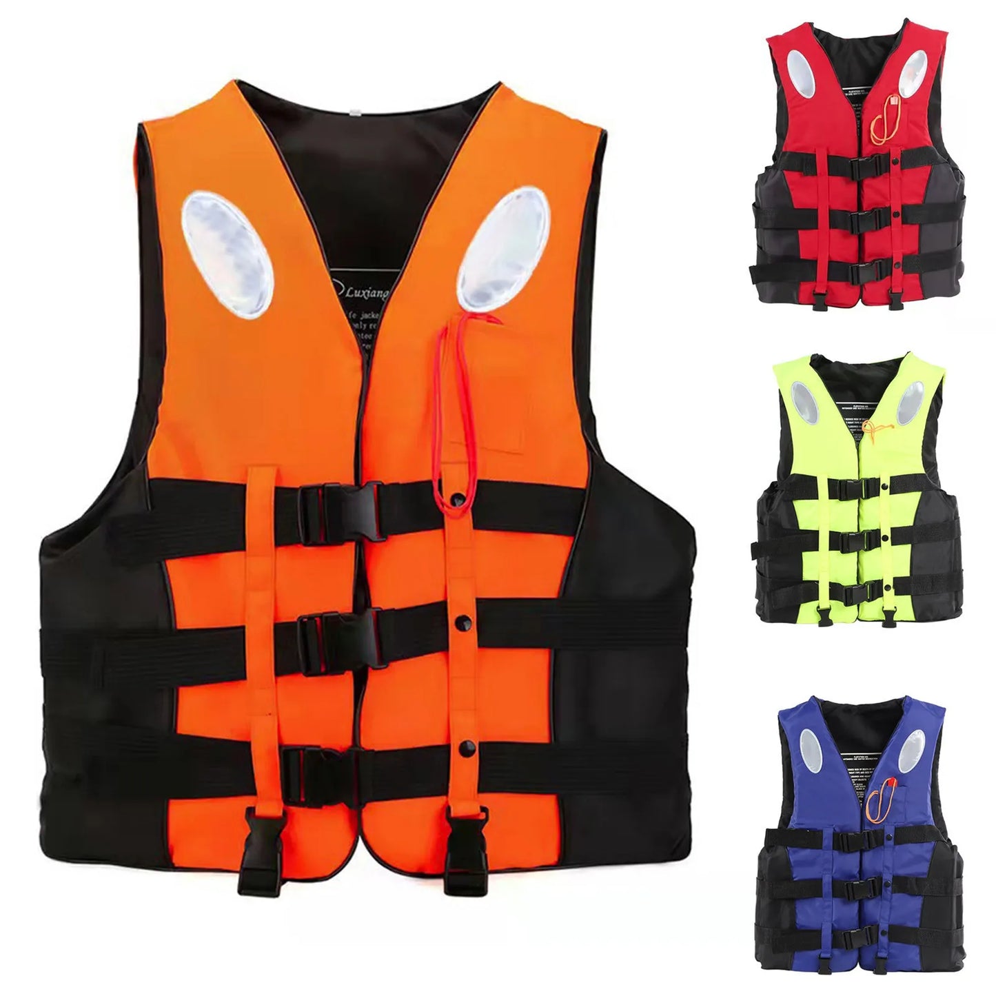 Adult Kayak Life Vest - High Buoyancy Swim Jacket