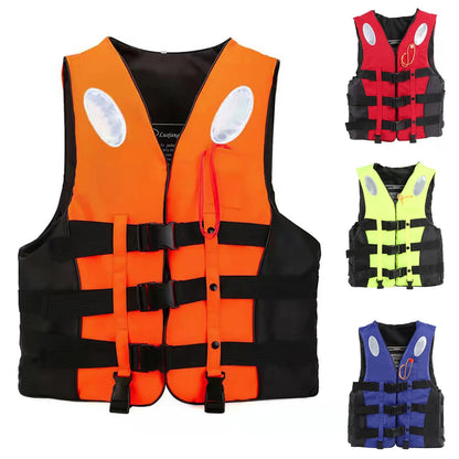 Adult Kayak Life Vest - High Buoyancy Swim Jacket