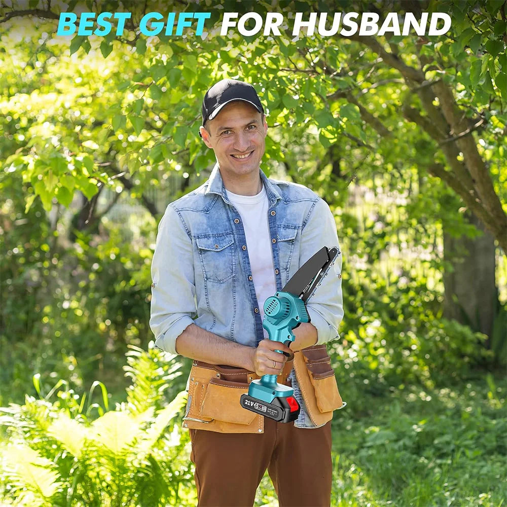 6" Cordless Mini Chainsaw for Makita 18V Battery