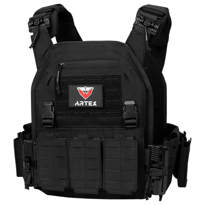 Ranger Green Plate Carrier Vest - Quick Release Molle
