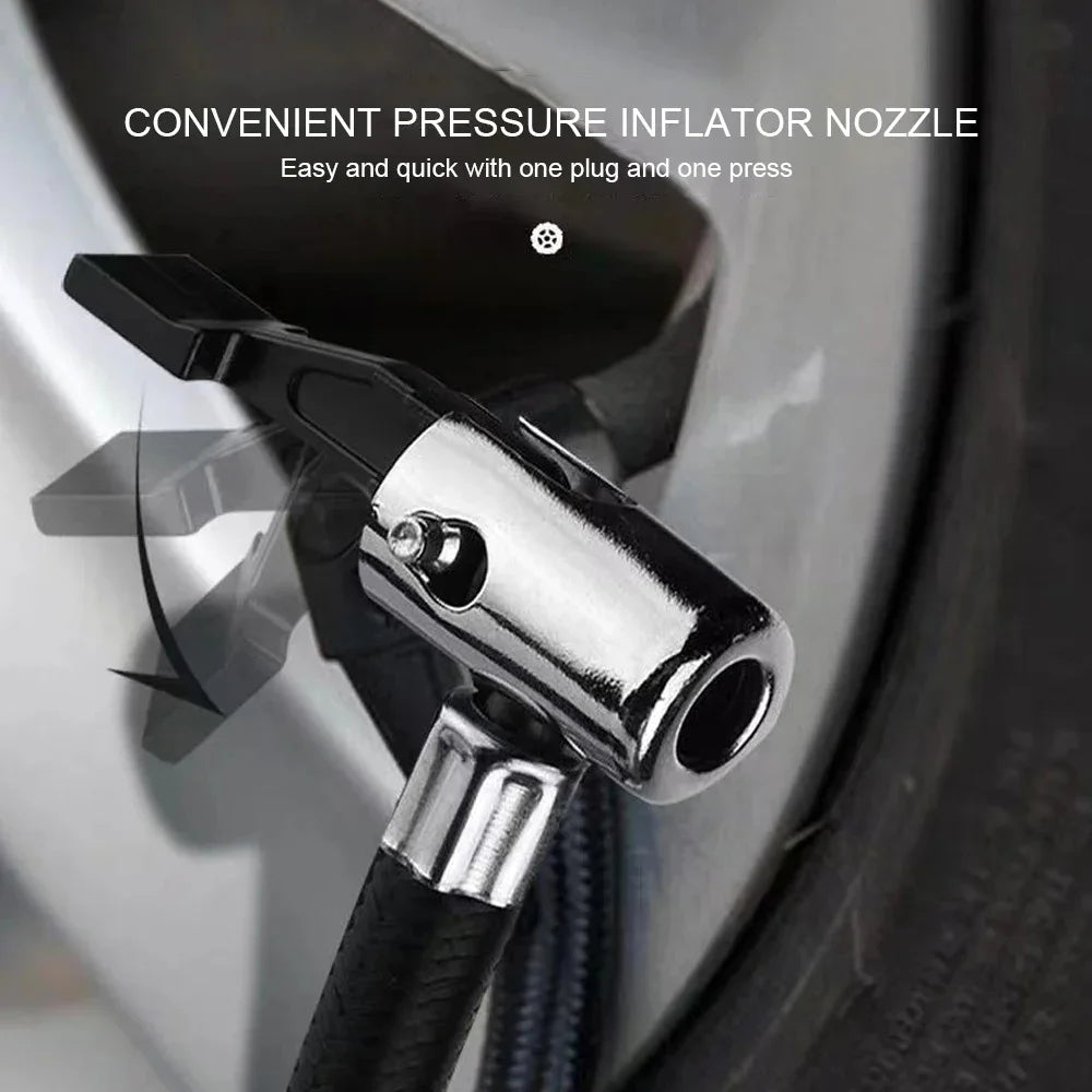 12V 150 PSI Dual Cylinder Tire Inflator Air Compressor