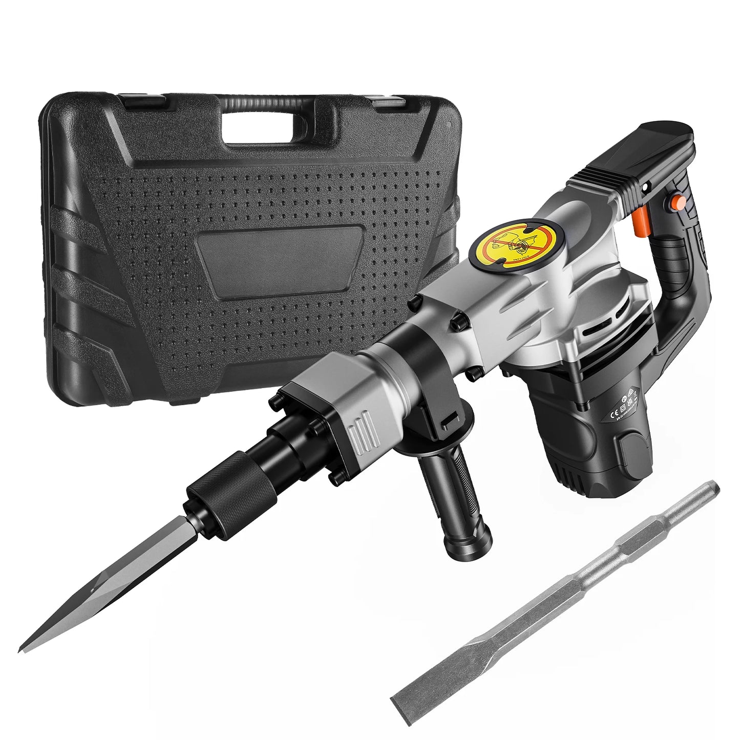 Electric Jack Hammer 1400W 2900 BPM - Black