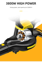 3800W High Power Yard Blower Leaf Sweeper Leaf Crusher Blower Outdoor Blower 230-240V Dusting Vacuum Machine