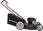 Self Propelled Lawn Mower Yard Force Briggs Stratton 150cc Engine 22-inch Deck 3-in-1 Mulch Bag Side Discharge 12-inch Wheels