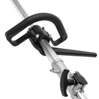 2.3HP 52CC Gas Power Walk Behind Sweeper, Hand-hold Snow Sweeper for Driveway Turf Artificial Grass