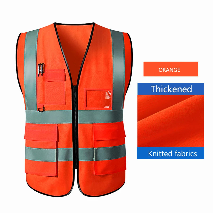 Adjustable Hi-Vis Security Vest - Night Sports