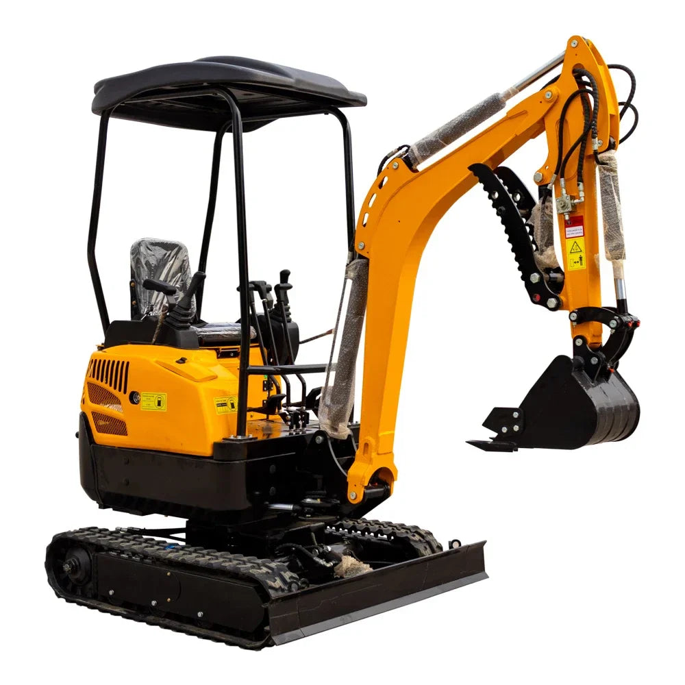 DK16 1.6-ton Mini Excavator With Hydraulic Thumb Clamp And Kubota Engine