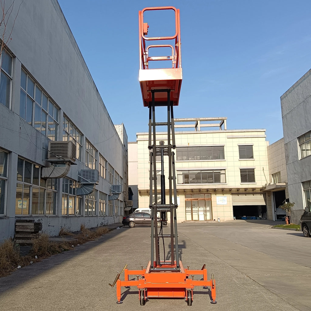 Scissor Lifter 300KG Elevated Work Platform 3m, 3.9m, 4m Self Propelled Scissor Mobile Electric Lift Platforms for Sale