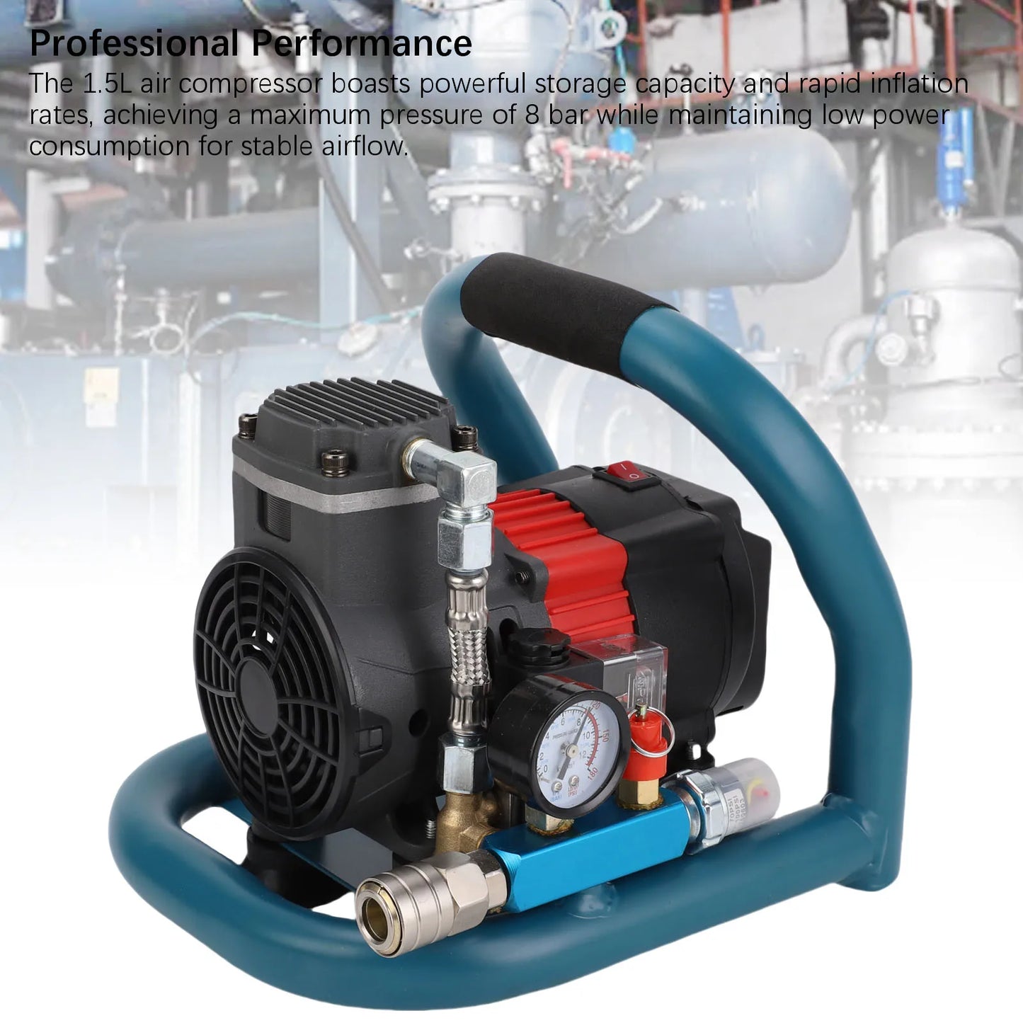 1.5L Portable Air Compressor for Makita 18V Batteries