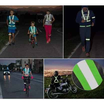 Night Running & Cycling Reflective Safety Vest