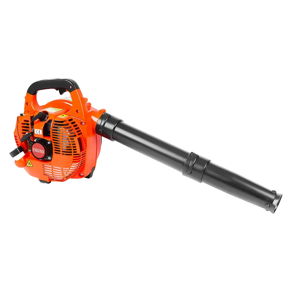 750W Gas Powered Leaf Blower 2Stroke Engine 25.4CC 275.45CFM Air Volume 0.65L Oil Tank Handheld Blower Powerful Wind Snow Blower