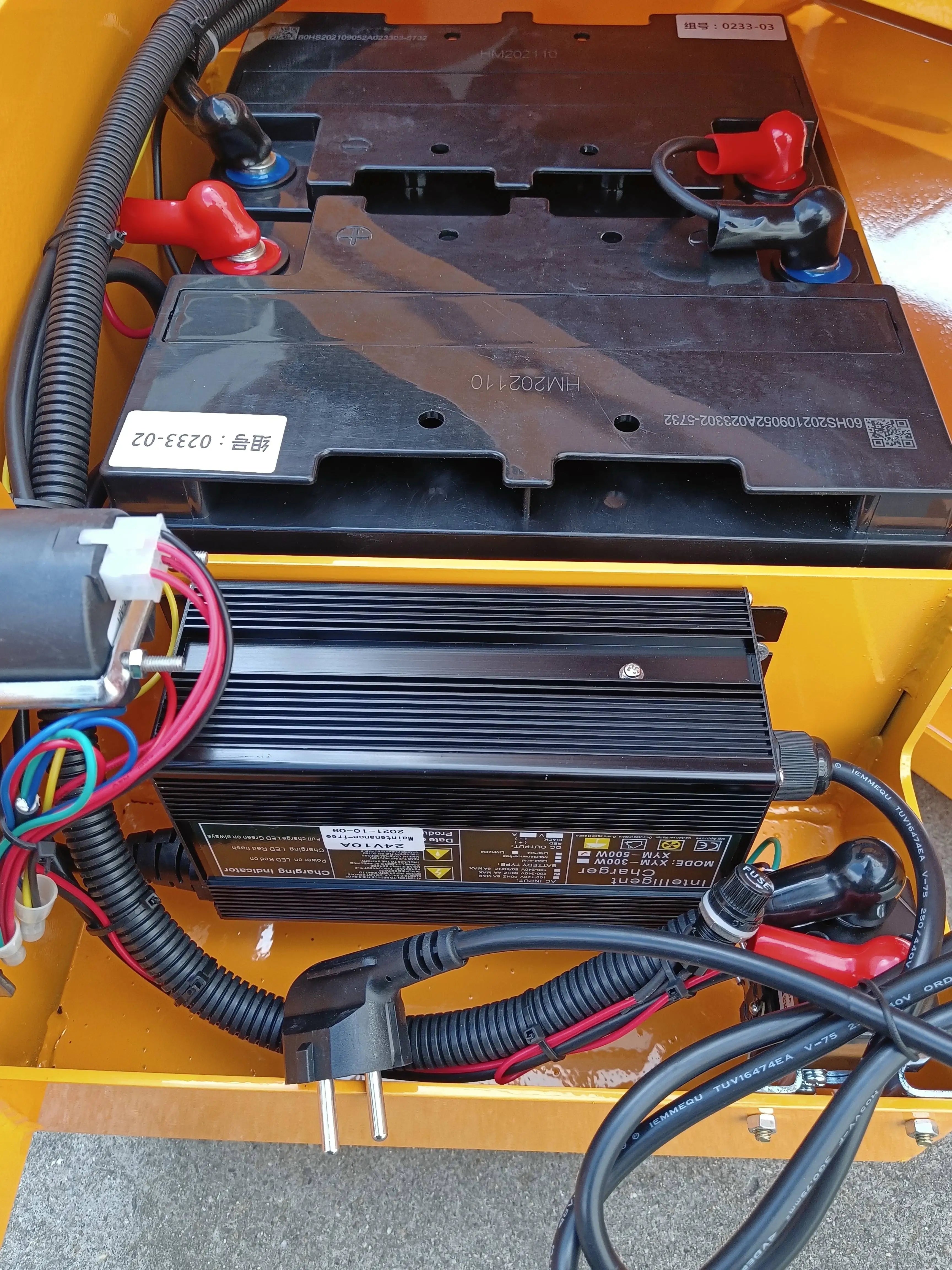 Scissor Lifter 300KG Elevated Work Platform 3m, 3.9m, 4m Self Propelled Scissor Mobile Electric Lift Platforms for Sale