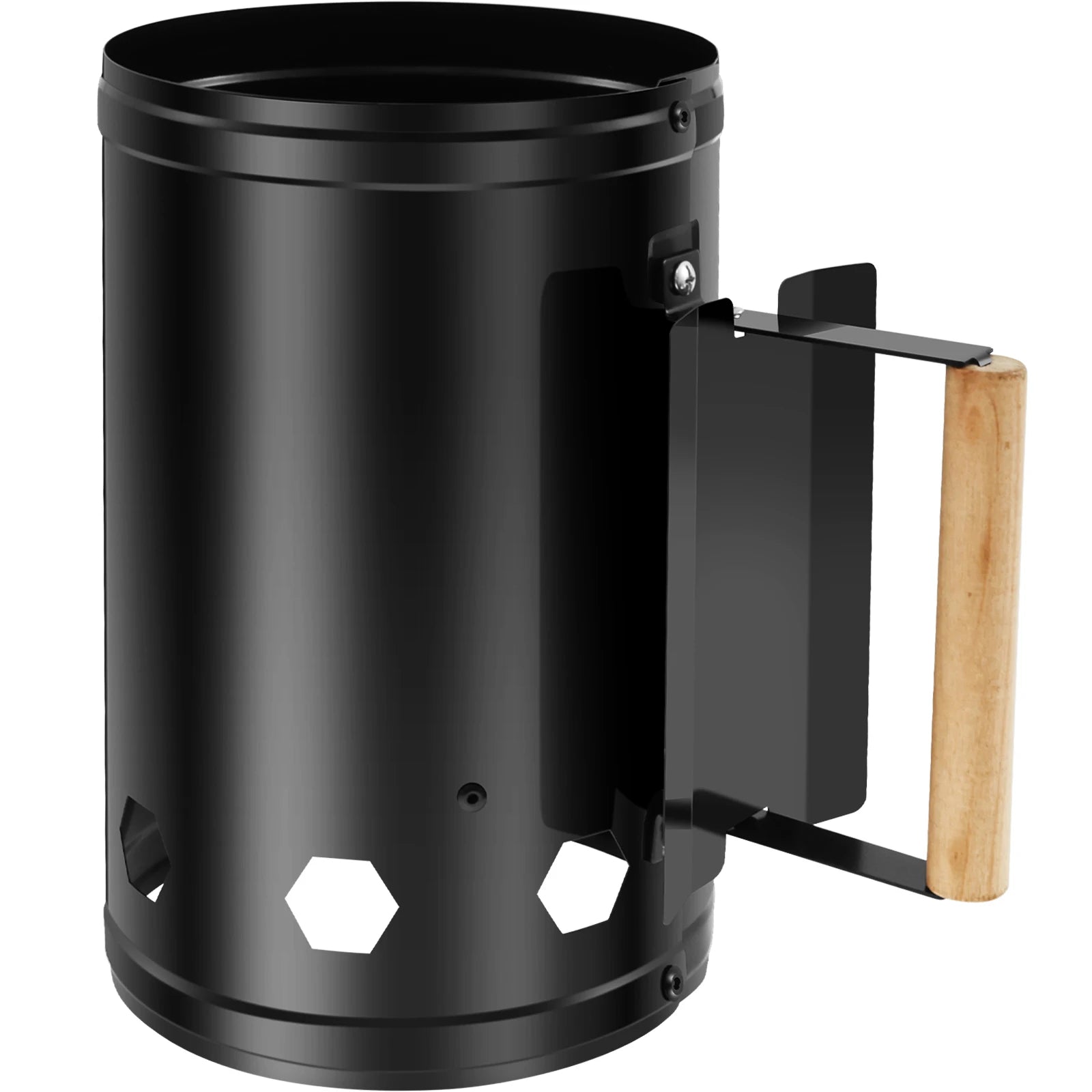 Charcoal Chimney Starter Fast Point Charcoal Ignition Barrels Carbon Barbecue Tools With Handle Charcoal Chimney for Outdoor