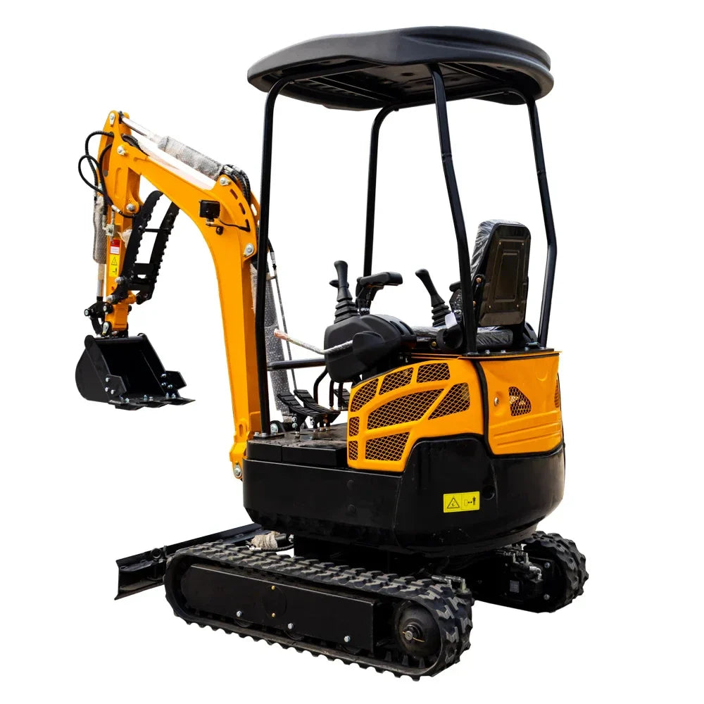 DK16 1.6-ton Mini Excavator With Hydraulic Thumb Clamp And Kubota Engine