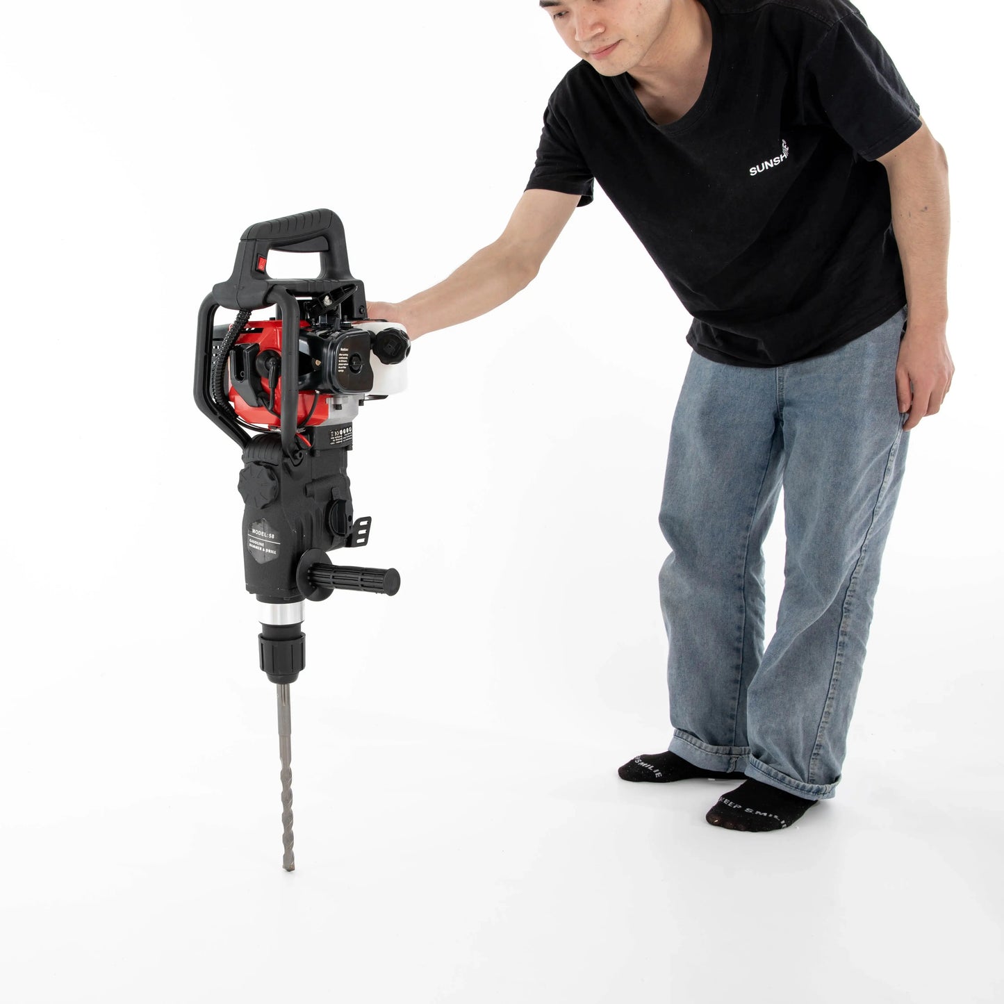 33CC Gasoline Jack Hammer - Concrete Breaker 5300 RPM