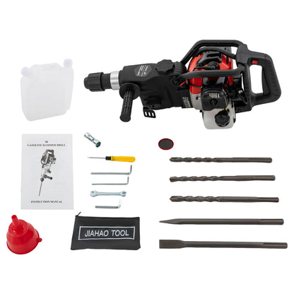 33CC Gasoline Jack Hammer - Concrete Breaker 5300 RPM