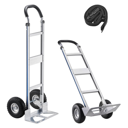 Hand Truck Dolly 500 lbs with Non-Slip Wheels