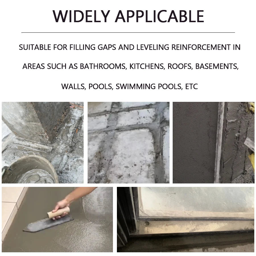 Wall Crack Filler Repair Paste - Indoor & Outdoor