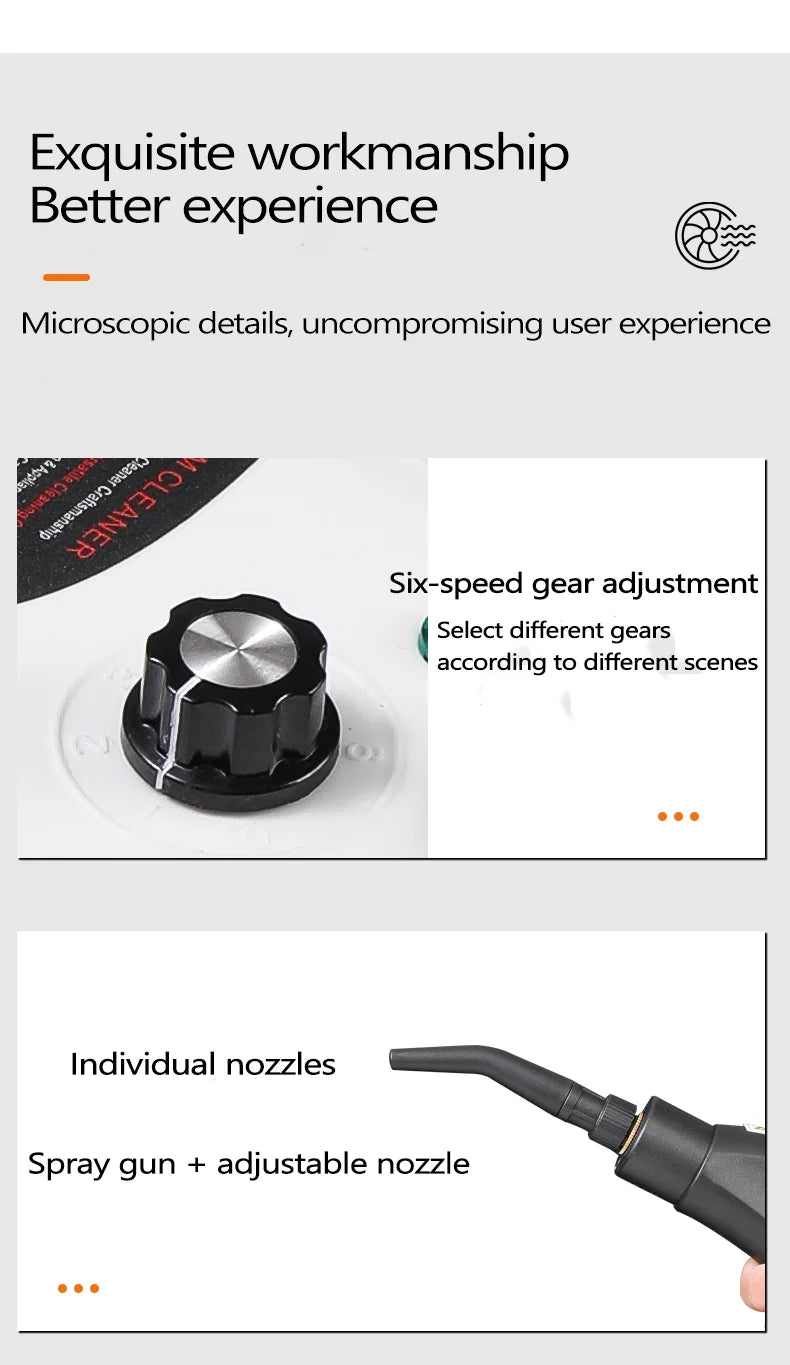 Kitchen oil stains Steam Cleaner High Temperature Disinfection Air Conditioning Kitchen Range Hood Machines cleaning machine