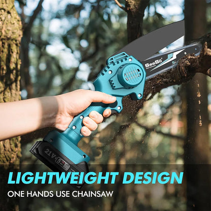 6" Cordless Mini Chainsaw for Makita 18V Battery