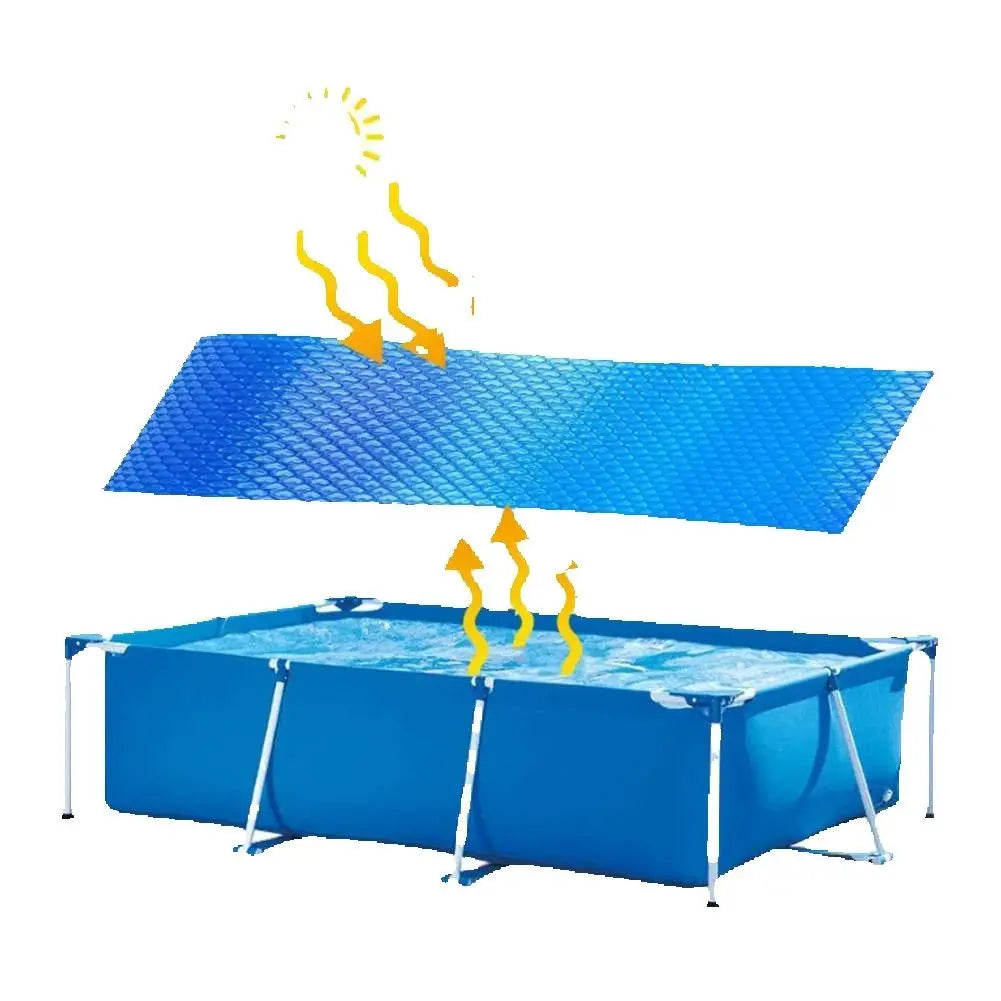 Solar Pool Cover Swimming Pool Bubble Solar Cover Heat Retaining Blanket Wear-resistant Free Cutting Solar Covers For Sun