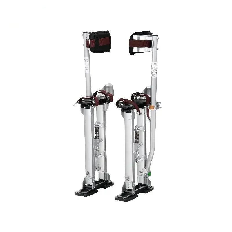 Drywall Stilts 18''/36''Adjustable Aluminum Tool Stilts with Protective Knee Pads Non-Slip Work Stilts for Home