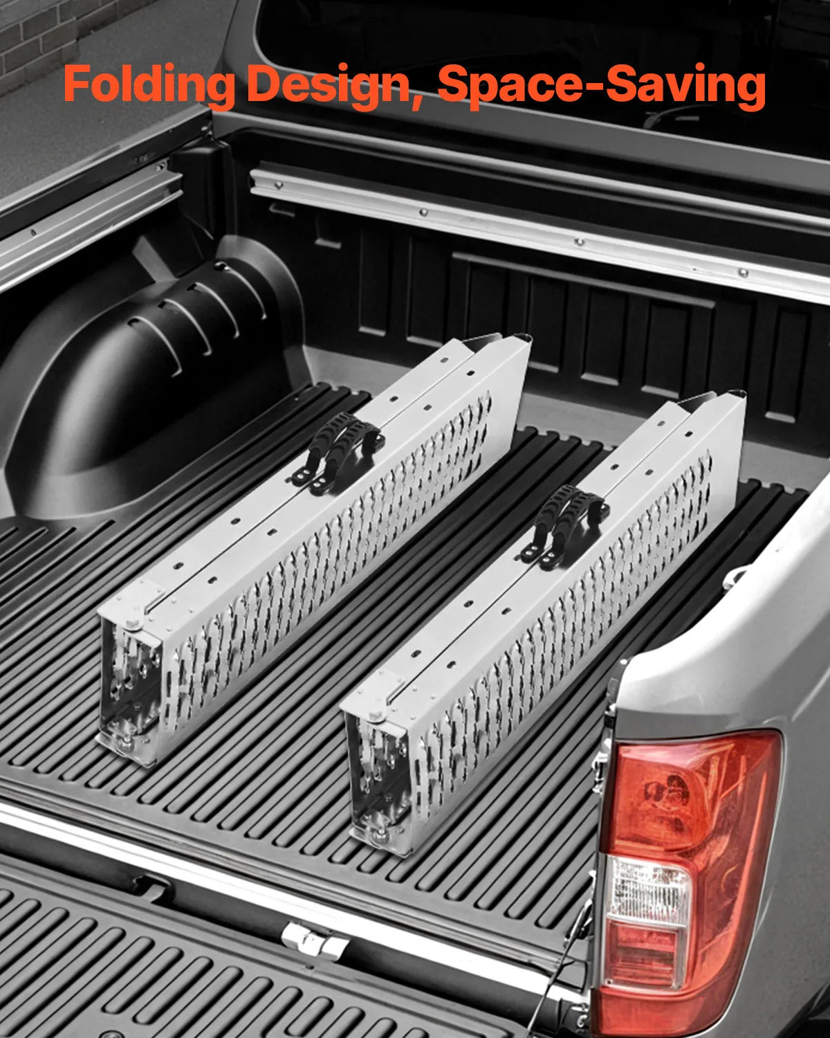 Heavy-Duty Steel Loading Ramps 1000 lbs (Pair)