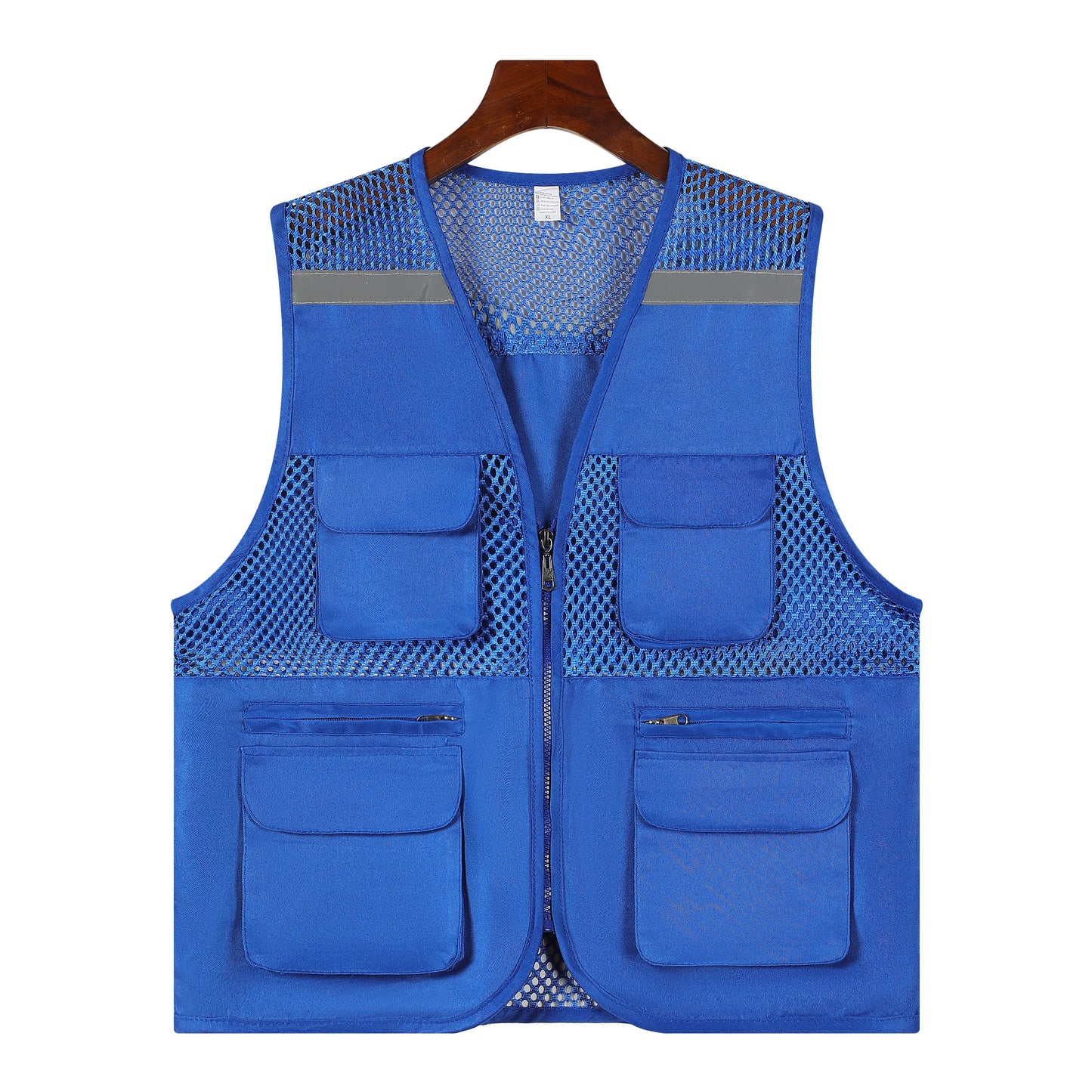 Thin Mesh Multi-Pocket Vest - Camping & Fishing