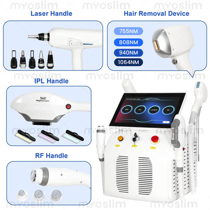 4-in-1 IPL Laser Hair Removal & Tattoo Removal Machine