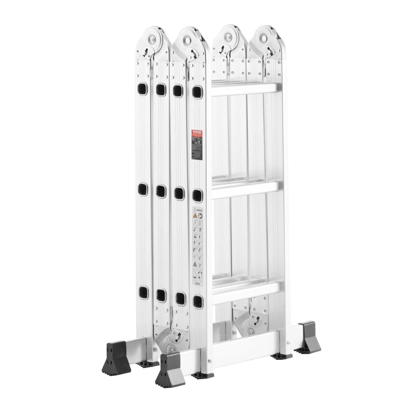 7-in-1 Multi-Purpose Folding Ladder - A-Frame Telescoping