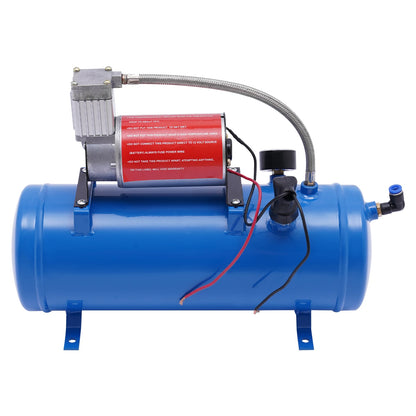 12V Air Compressor 100 PSI with 6L Tank & Air Horn Kit