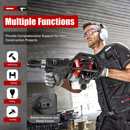 33CC Hand-Pull Start Demolition Jack Hammer